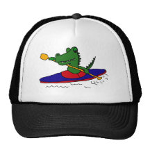 XX- Funny Gator Kayaking Hats
