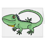 XX- Funny Iguana Cartoon Cards