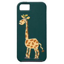 XX- Funny Primitive Art Giraffe