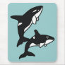 XX- Leaping Killer Whales Mousepad