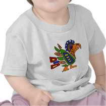 XX- Mexican Style Colourful Eagle Tee Shirt