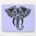 XX- Tribal Elephant Art Mouse Pads