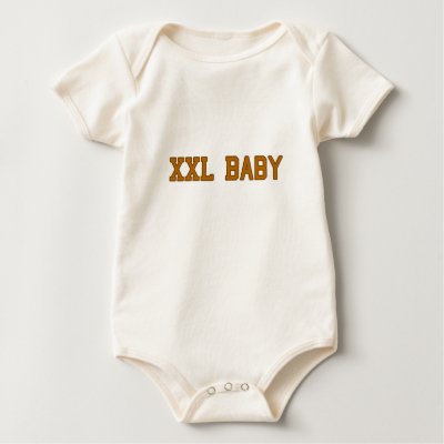 XXL Baby T-shirts by fatkidshirts