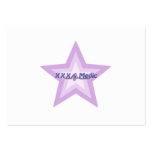 XXX Medic Purple Star And Text Business Card