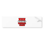 XXX Rated Baseball Coach bumper stickers