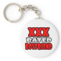 XXX Rated Boyfriend keychains