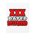 XXX Rated Boyfriend postcards