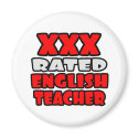 XXX Rated English Teacher magnets