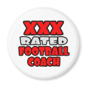 XXX Rated Football Coach magnets