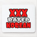 XXX Rated Korean mousepads