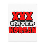 XXX Rated Korean postcards