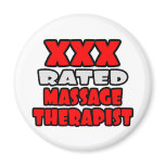 XXX Rated Massage Therapist magnets