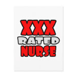 XXX Rated Nurse postcards