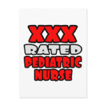 XXX Rated Paediatrics Nurse postcards
