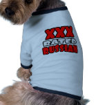 XXX Rated Russian pet clothing