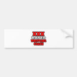 XXX Rated Wrestling Coach Bumper Sticker