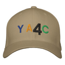 Y, A, 4, C EMBROIDERED HAT