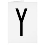 Y cards
