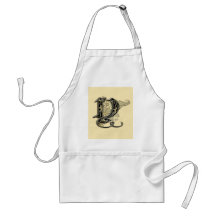 "Y" monogram apron
