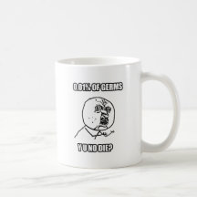 Y U NO Guy Meme Mugs