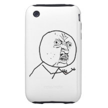 Y U NO (Original) - iPhone 3G/3GS Case Tough iPhone 3 Covers