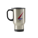 Yacht Dog Sailboat Travel Mug