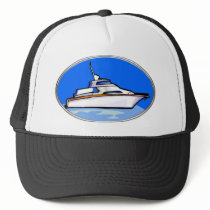 Yacht in Oval