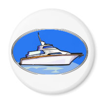 Yacht in Oval