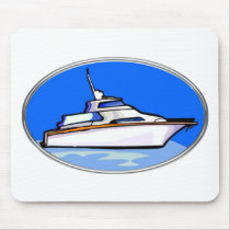 Yacht in Oval