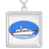 Yacht in Oval