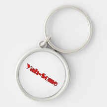 Yah-some (red) keychains