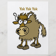 YAK YAK YAK Talking IS Life! Full Color Flyer