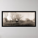 Yale Campus Birdseye Photo 1902 posters