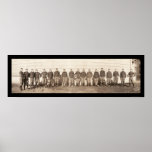 Yale Football Team Photo 1908 posters