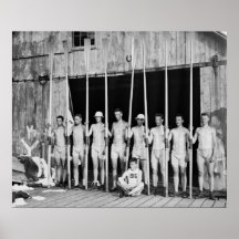 Yale Freshman Crew: 1916 Print