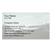Yalik Glacier Business Cards