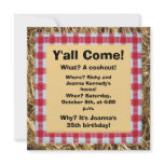 Y'all Come Informal Event Invite invitations