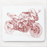 Yam FZ1 Fazer 2010 mousepads