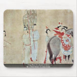 Yang Kuei-Fei Mount A Horse mousepads