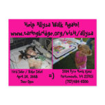 yard/bake sale postcards