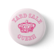 Yard Sale Queen Pinback Buttons