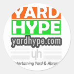YardHypeClothing Round Sticker
