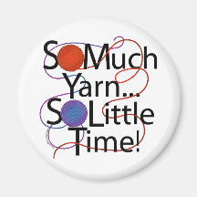 Yarn Time Refrigerator Magnets
