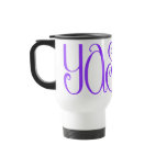 Yasmin purple Travel Mug
