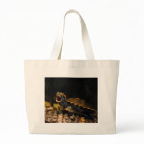 Yawning Baby Turtle Tote Bag