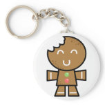 Yay For Colour Xmas Character - Gingerbread Man keychains