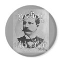 Ye Dirty Olde Man Magazine Logo magnets