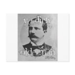Ye Dirty Olde Man Magazine Logo postcards