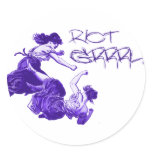 Ye Olde Riot Grrrls stickers