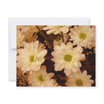 Ye olde time flowers invitations
